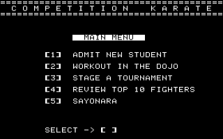 Competition Karate Screenshot 1